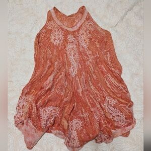 Bawa Canada Paisley dress orange